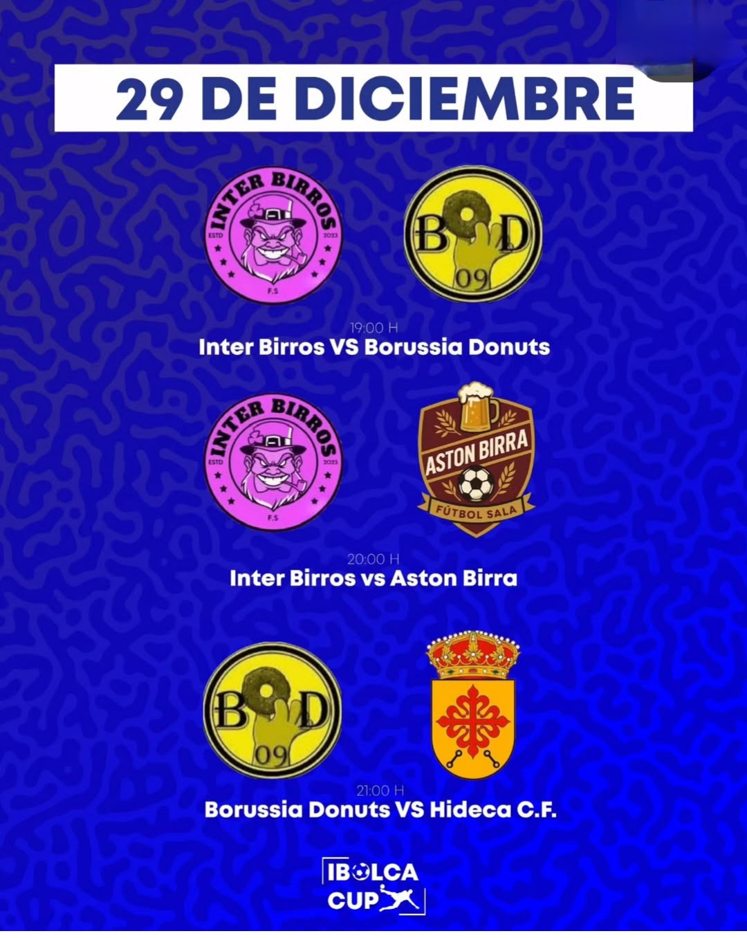Ibolca CUP - ed. Navidad J2