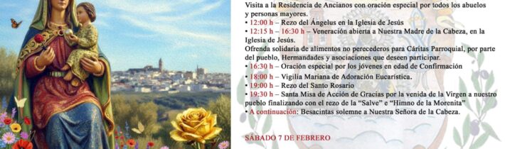 Visita de la Virgen de la Cabeza Peregrina