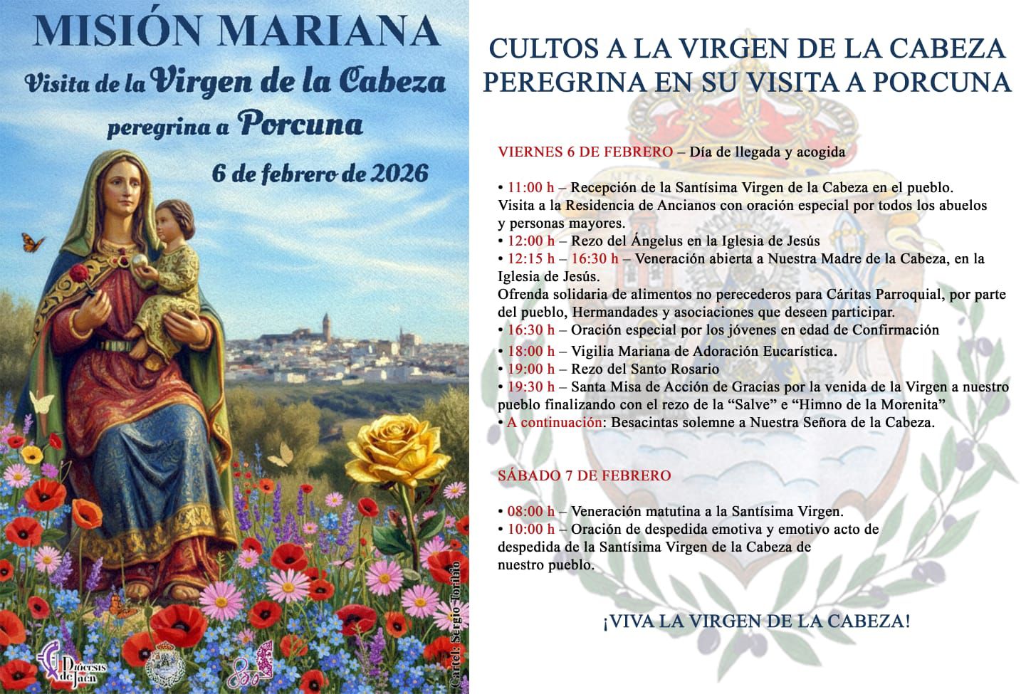 Visita de la Virgen de la Cabeza Peregrina