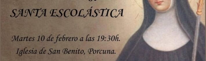 Santa Escolástica