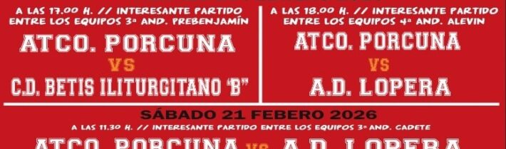 Fútbol base Atco. Porcuna