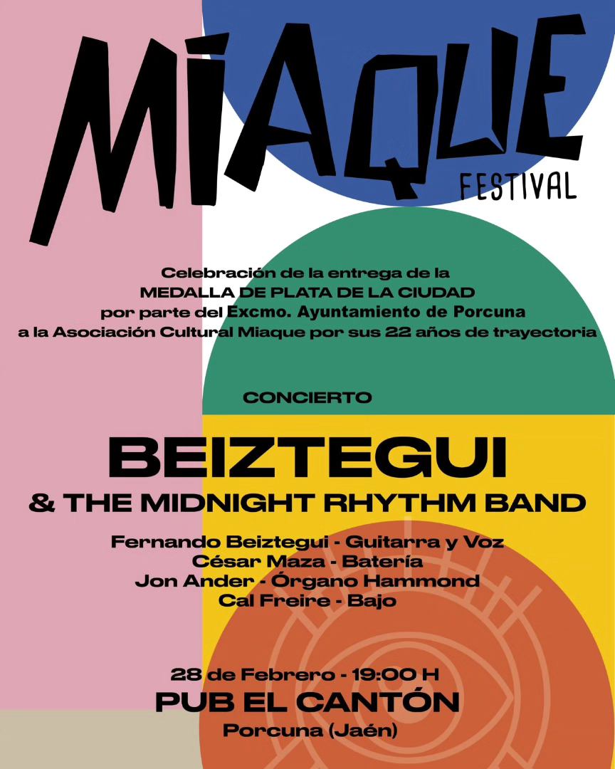 Concierto celebración Medalla de Plata MiaQue