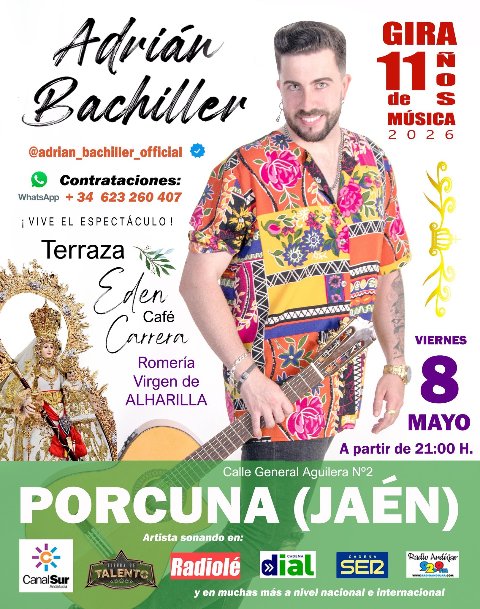 Adrián Bachiller en el Eden