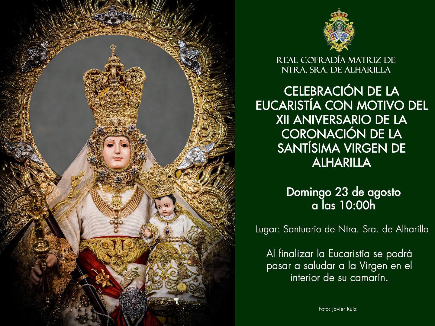 XII aniversario Coronación Virgen de Alharilla