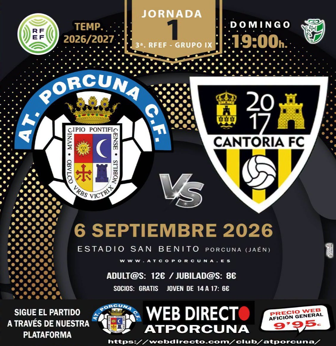 FÚTBOL: Atco. Porcuna - C.D. Cantoria 2017